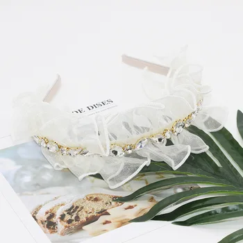 

Women's Hair Bands Travel Street Snap Party Hair Accessories New Style Korean-style Elegant Fashion Diamond Set Cool