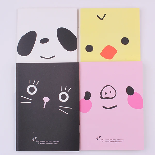 1 шт. Kawaii Note pad с животными 28 страниц канцелярские принадлежности школьные