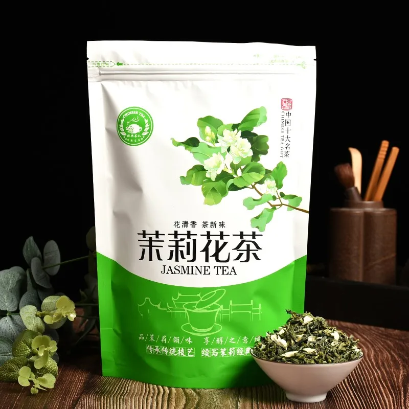 

2020 China Jasmine Flower Green Tea Real Organic New Early Spring Jasmine Tea for Weight Loss Green Food Health Care