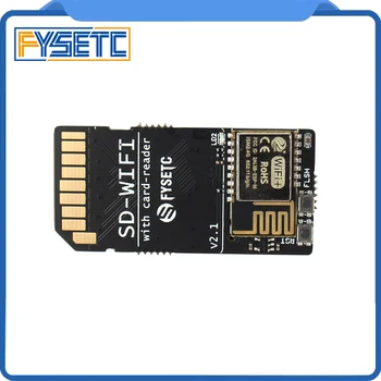 

FYSETC SD-WIFI with Card-Reader Module run ESPwebDev Onboard USB to serial chip Wireless Transmission Module For S6 F6 Turbo