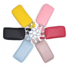 Ключ мужской из натуральной кожи мужской для двери использовать ключ женский из натуральной кожи талии висящий кошелек Простой Большой объем ключ сумка