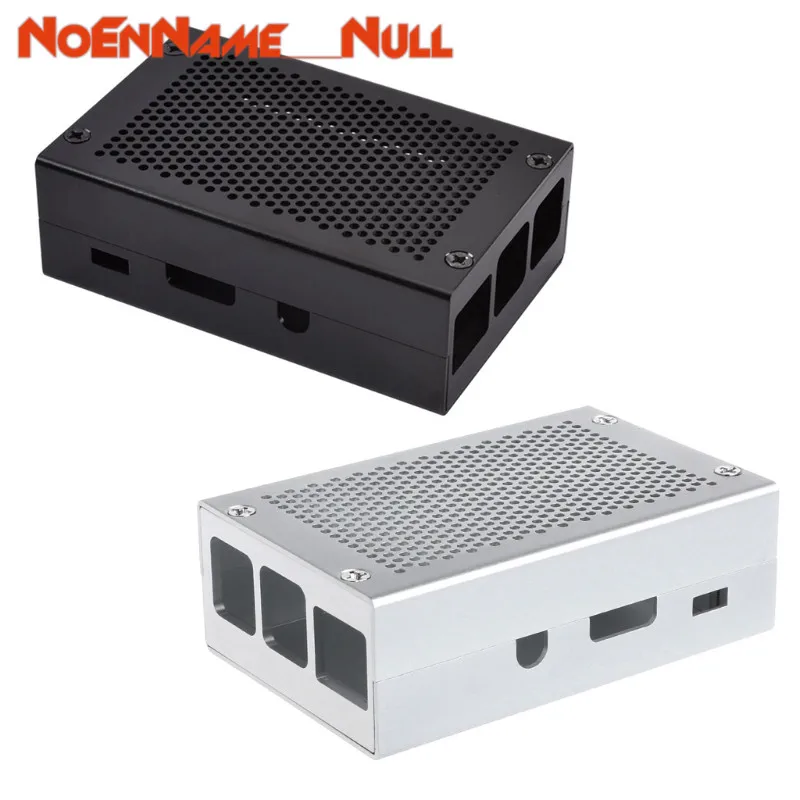 

Demo Board Accessories Aluminum Alloy Case Cover Metal Enclosure For Raspberry Pi 3 Model B Pi 2 B / B+ dropshipping