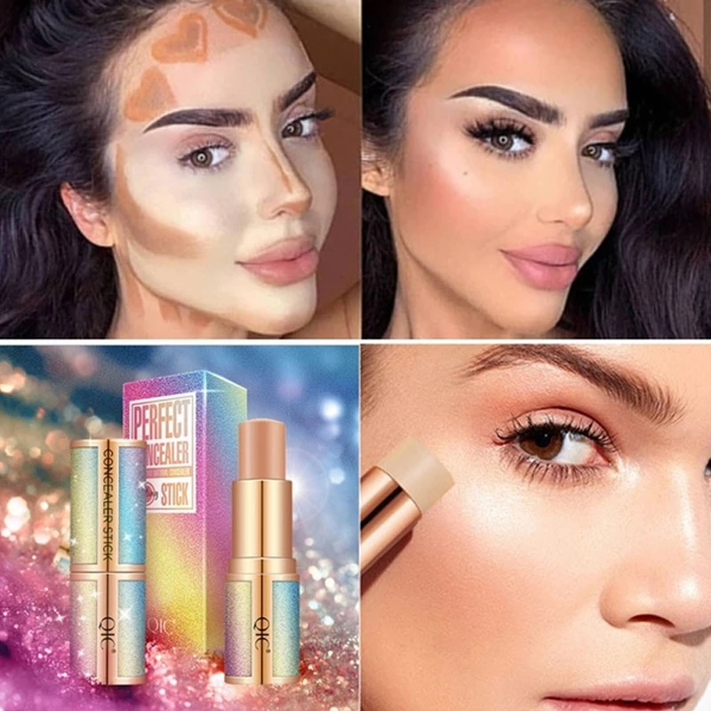 

Foundation Cream Waterproof Concealer Full Coverage Matte Base Makeup Starry Sky Stick Face Contour Women