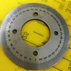 Diameter:60mm inner hole:25mm thickness:2mm 360 degree Ultra small dial scale Stainless steel disc 4