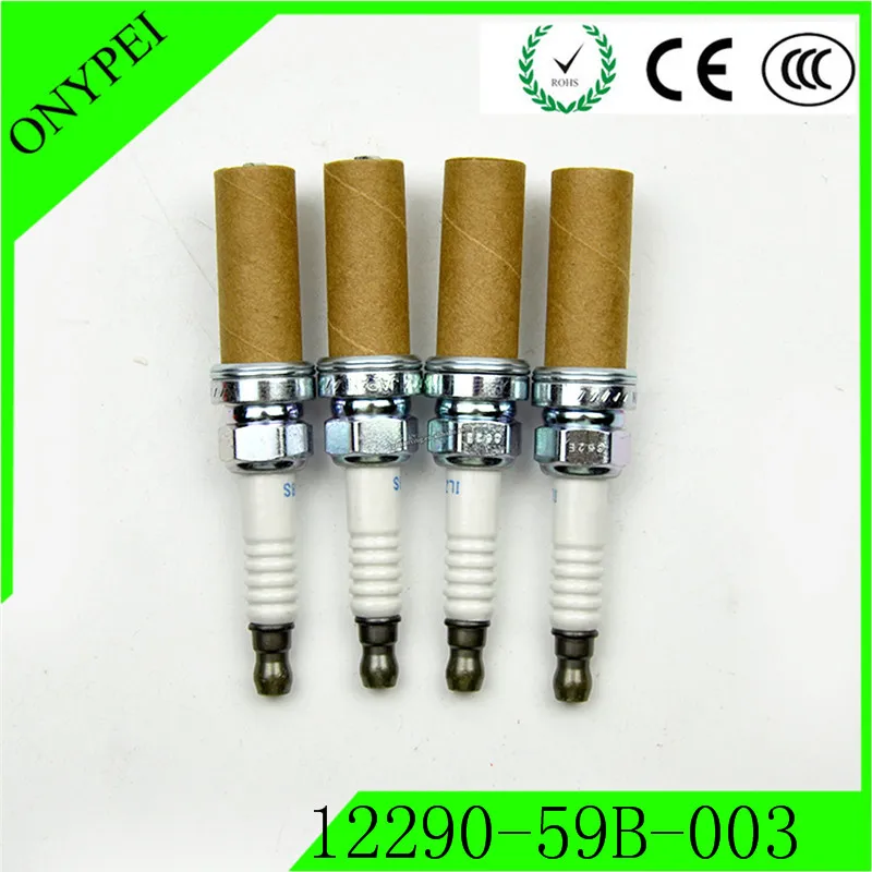 4 шт./партия 12290-59B-003 ILZKAR8H8S Свеча зажигания для Honda Civic Тип R OE 12290 59B 003 1229059B003