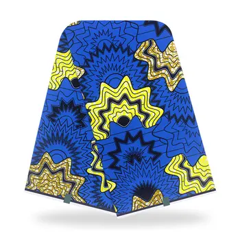 

2020 New Arrival Guaranteed Veritable Wax African Ankara Real Wax Ghana Wax 6 Yards African Printed Fabric 100% cotton