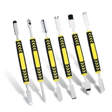 

6Pcs Electronic Metal Pry Remover Knife Repair Tool Set Home Appliance Maintenance Knife Motherboard Chips Prying Knif