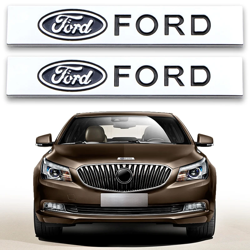 

2pcs Car Badge Racing Metal Sticker Car Body Labeling for Fords Mk2 Mk3 Mk4 Mk5 Mk7 Fiesta Focus FOCUS 2 3 4 5 Car Styling