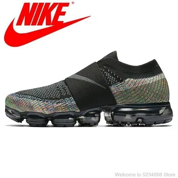 

Original Nike Air VaporMax Moc Rainbow Cushion Men's Running Shoes Sports Sneakers Outdoor Anti-skid Mesh comfortable AH3397-003