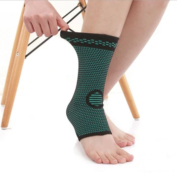 1Pc Sport Enkel Sokken Compressie Voet Mouw Mannen Vrouwen Gym Fitness Nylon Enkel Ondersteuning Sprain Protector Voetbal Enkelbrace
