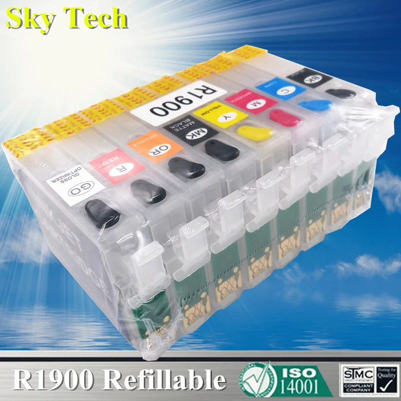 Пустой пополняемый чернильный картридж для Epson Stylus Photo R1900 картриджа T0870 до T0874 T0877