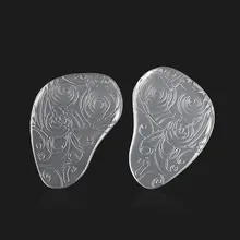 2 шт. стельки для передней части стопы, силиконовая Массажная Нескользящая стелька обезболивающая для ухода за ногами