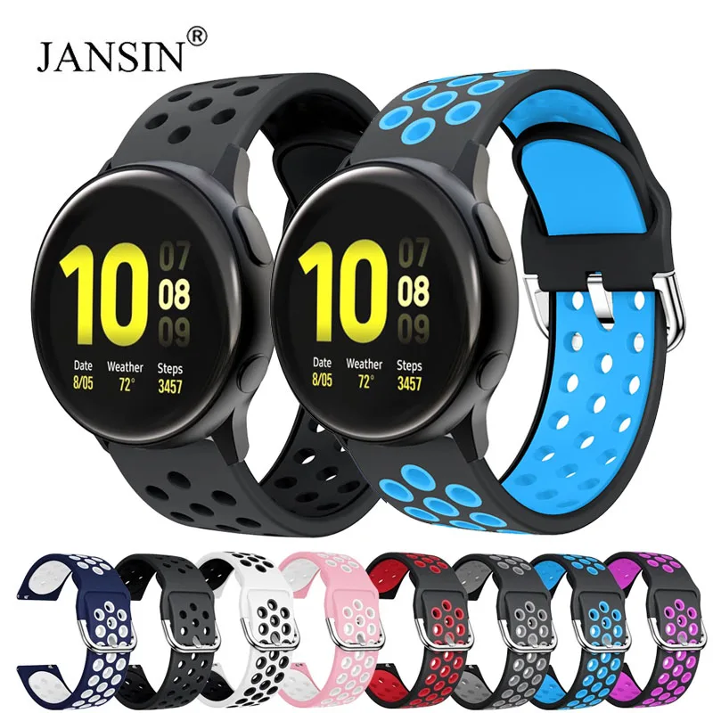 Per Samsung Galaxy Watch Active 2 40Mm 44Mm Cinturino In Silicone Active2 44Mm Cinturino Sportivo Cinturino Sportivo Per Galaxy Watch 42Mm S2