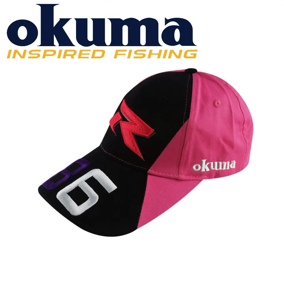 Оригинальная шапка для рыбалки Okuma, шапка для рыбалки, шарф, шапка для улицы, хлопок, Солнцезащитная шляпа, дышащая мягкая, регулируемый размер - Цвет: D