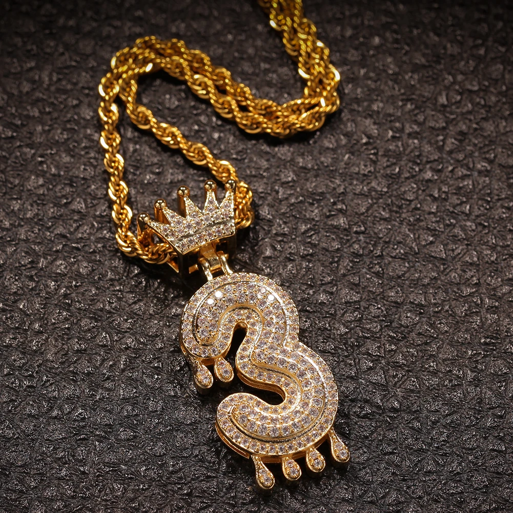 Uwin Custom Crown Drip Numbers Bling 