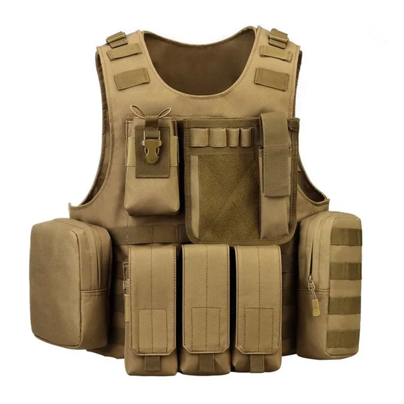 Cs Paintball Airsoft Gear Combat Assault Tactical Vest Outdoor Shooting Hunting Camping Jungle