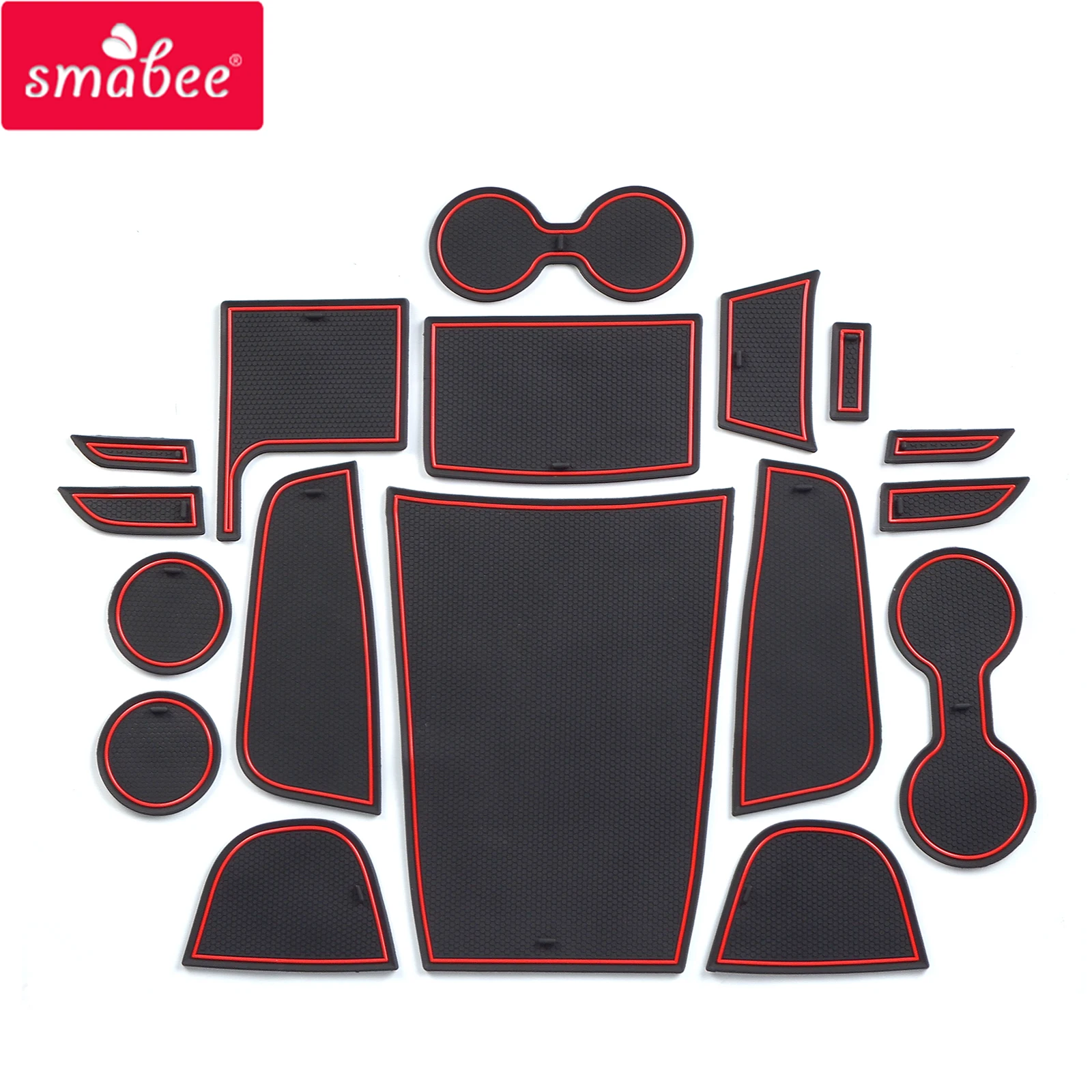 

Противоскользящий коврик Smabee со слотом для ворот, подставка под чашку для Nissan X-trail Rogue 2021-2023, аксессуары для интерьера, противоскользящая подставка под дверь