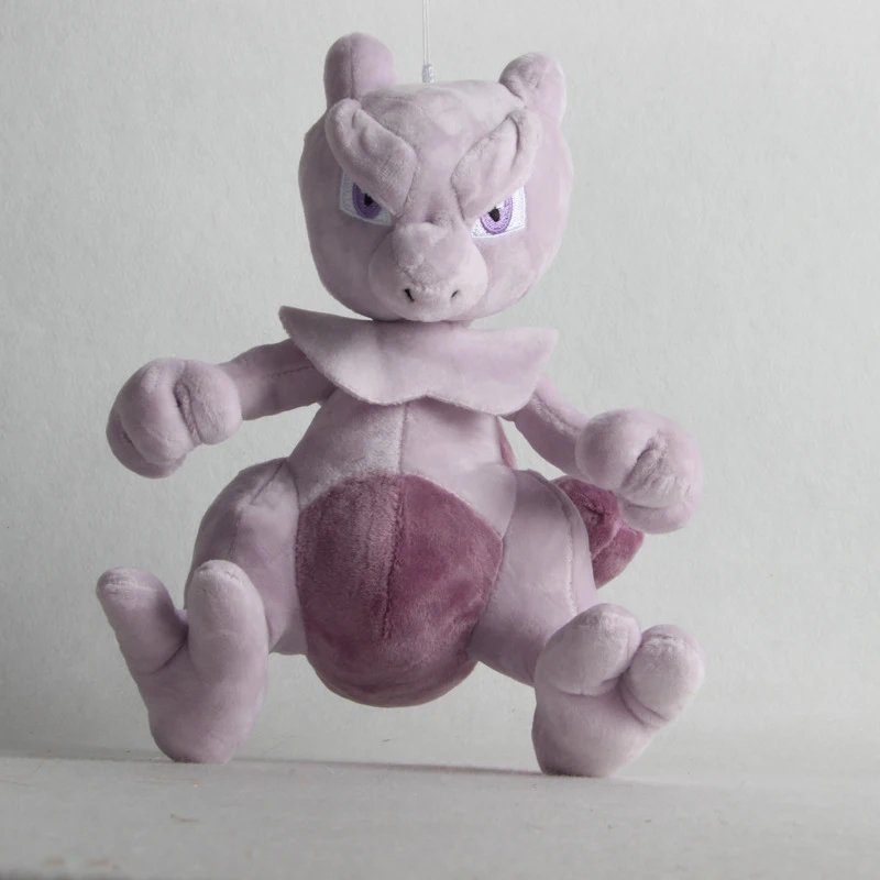 

5pcs/lot Animals 23cm Mewtwo Plush Toys Doll Pendant Soft Stuffed Peluches Cartoon Animals Toys Gifts for Kids Childrens