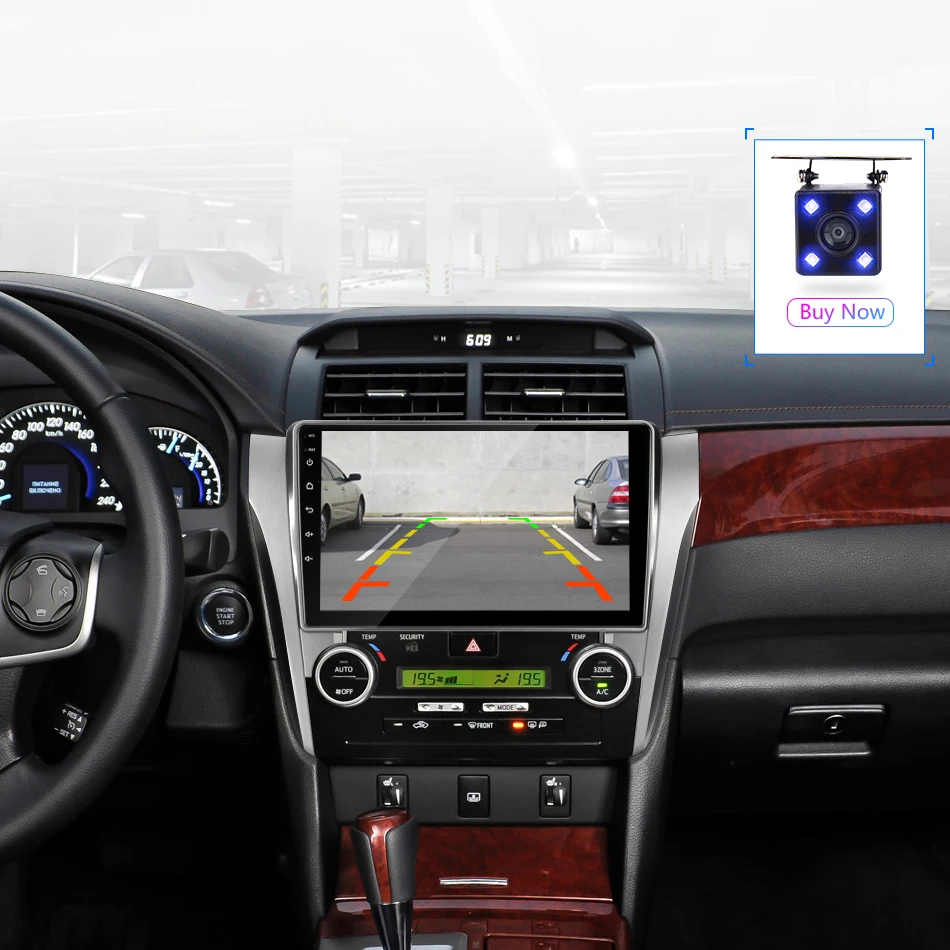 Для Toyota Camry 8 50 55 2012- Android 8,1 2 Din автомагнитола 2G+ 32G coche плееры навигация gps головное устройство RDS тюнер 2din