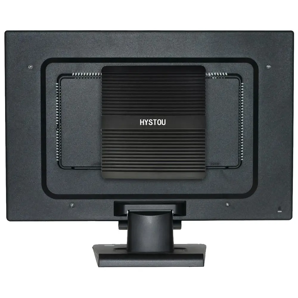 Hystou безвентиляторный мини ПК Windows 10 Intel J1900 Dual LAN Pfsense брандмауэр компьютер HTPC TV Box