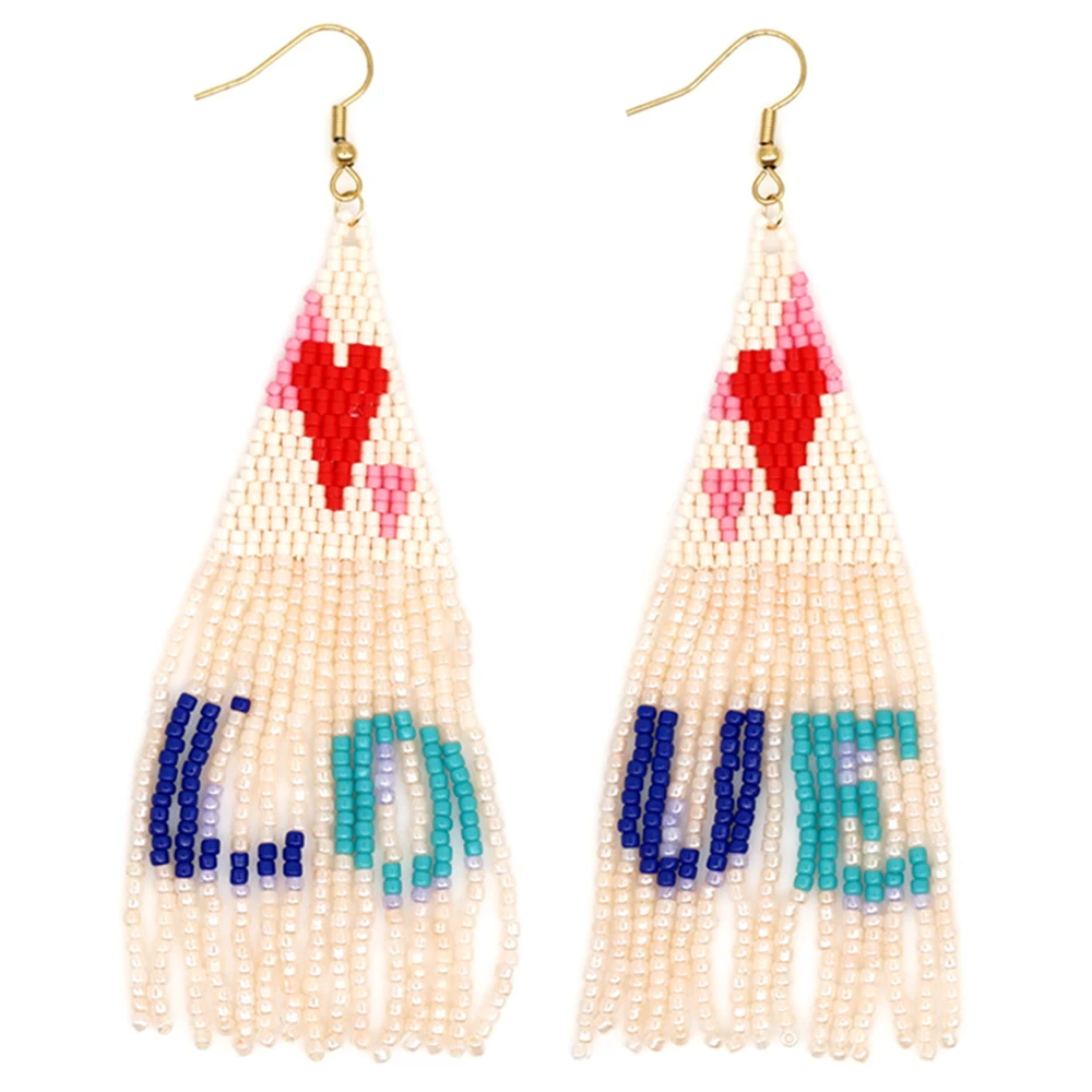 Preise Go2boho Ohrringe Für Frauen Bohemian Aretes MIYUKI Ohrringe Femme Boho Chic Handmade Webstuhl Perlen Woven Sommer Schmuck Geschenk Für Sie