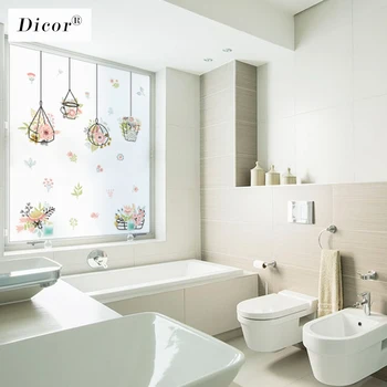 

Stained Static Cling Window Film Frosted Opaque Privacy Glass Sticker Home Dicoration Wall Stickers BLT1133 Fragrant Year