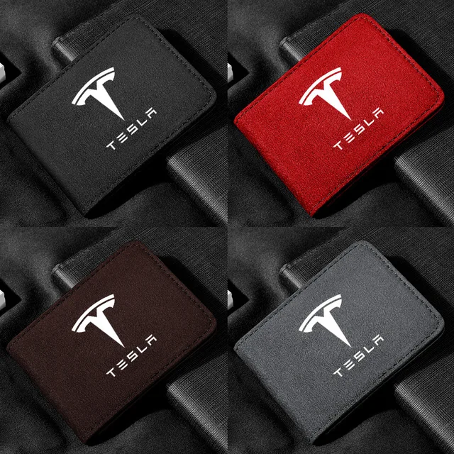 Tesla Leather Wallet Tesla League