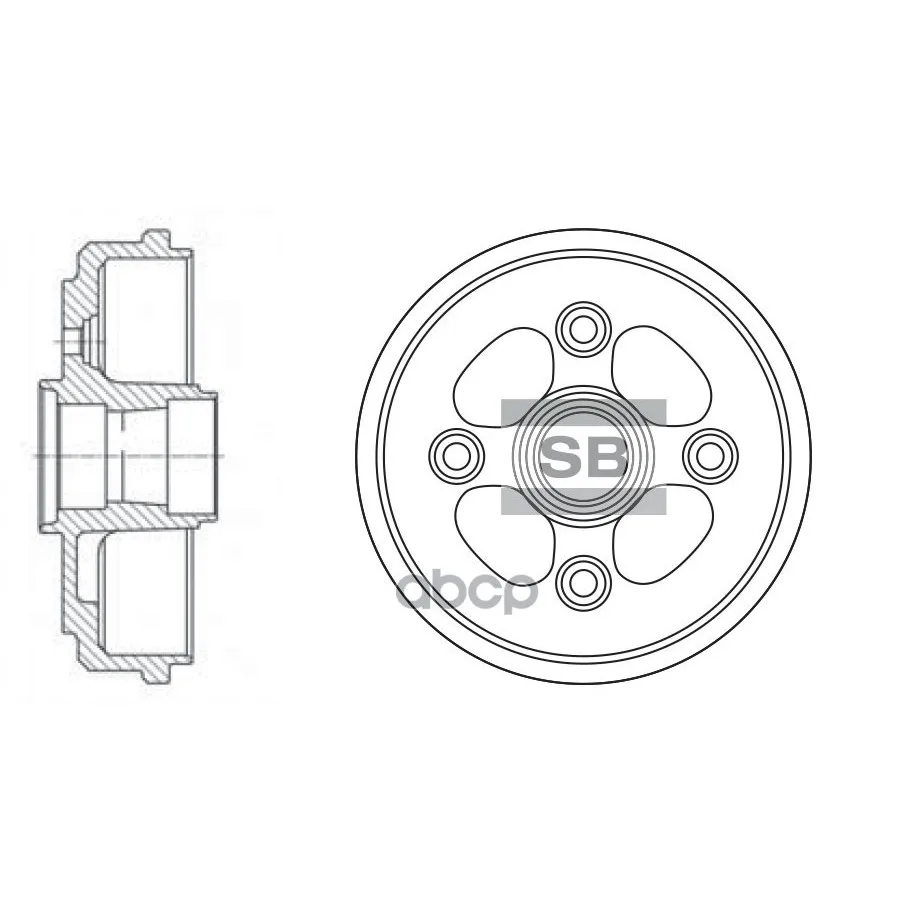 Drum Brake Sangsin brake Sd3011 sangsin brake. SD3011