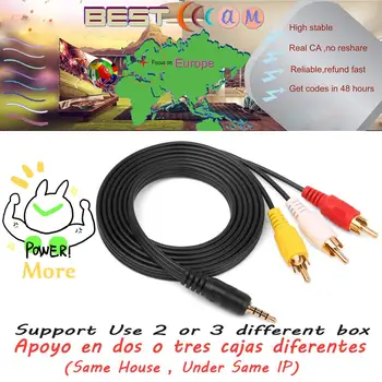 

Cccam ESPA A 8 Cline for 1/2 year Europe 8 Lines Stable Server HD Ccams for Spain Portugal Germany Poland for Satellite Receiver