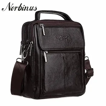 

Made Of Genuine Leather Crossbody Messenger Shoulder Bag Men Business Cowhide Tote Handbag High Quality Travel Casual Male Bags