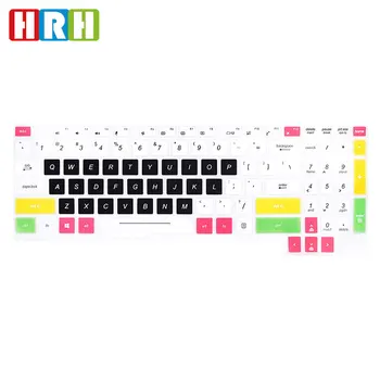 

HRH Stylish Design Silicone Keyboard Covers Keypad Skin Protector Protective Film For Asus FX63 FX63,FZ63.ZX63