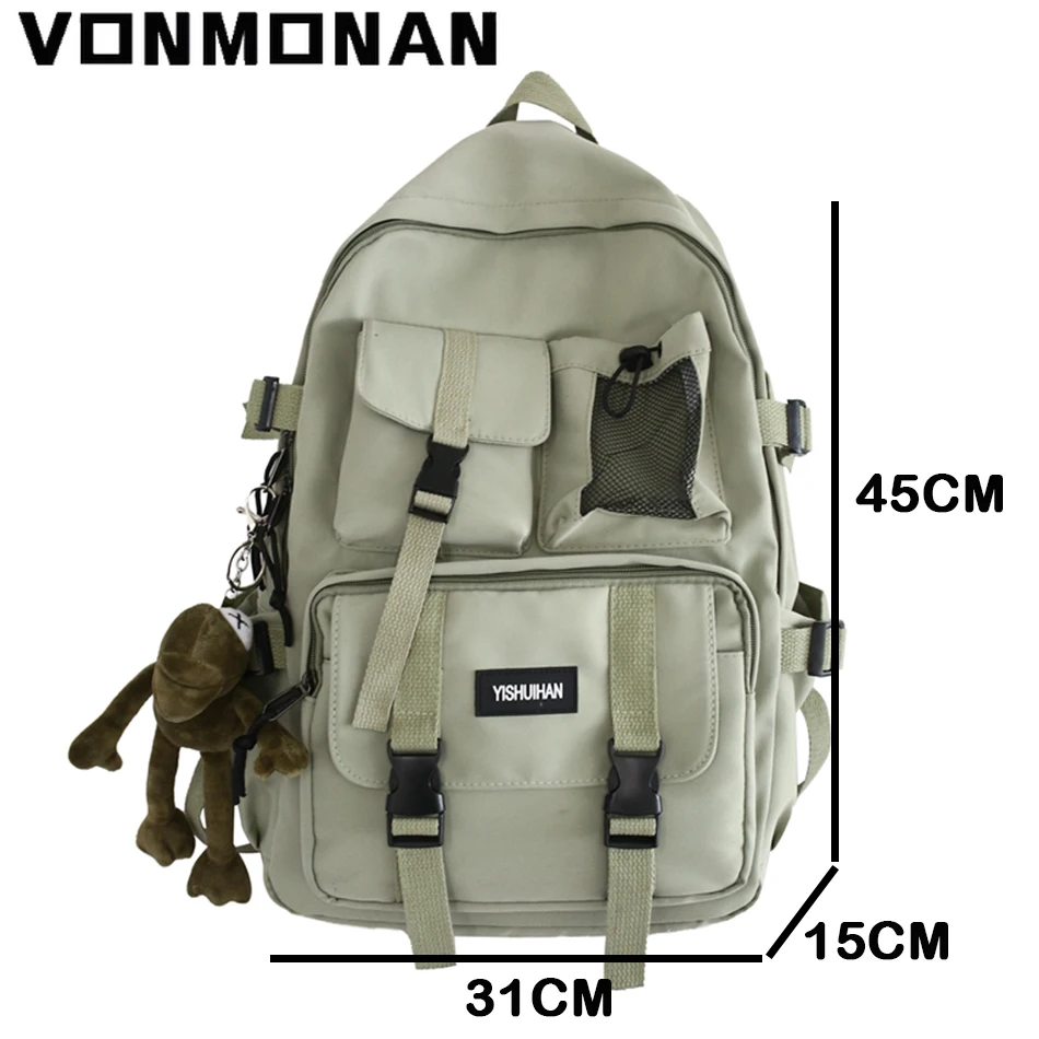 Women School Backpack Women School Backpack Black Nylon Bagpack Female Anti Theft Rucksack Casual Lady Travel Bag Korean Back Pack Mochila