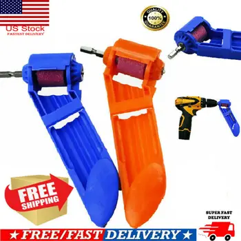 

US Portable Drill Bit Sharpener Corundum Grinding Wheel for Grinder Polishing