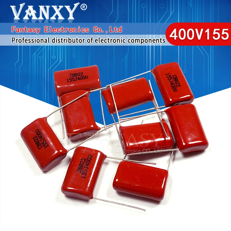 400V474J 0.47UF 470NF 400V 474 CBB 225 2.2UF 105 1UF 335 3.3UF 334 330NF 220NF 1.5UF 104 100NF 0.1UF 103 10NF 475 4.7UF 10PCS cbb capacitor