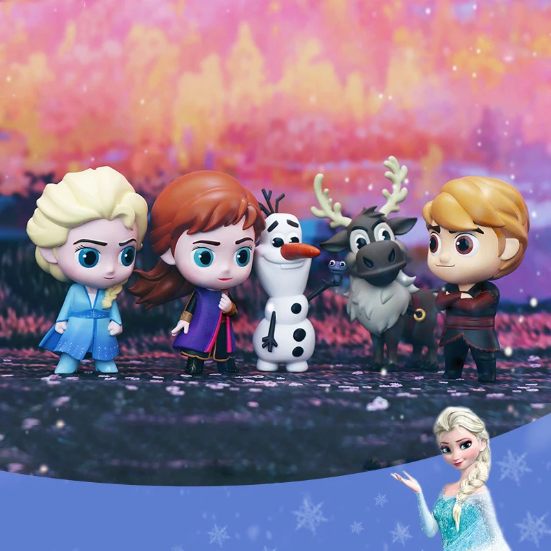 DISNEY Frozen глухая коробка в случайном порядке 1 Эльза Анна Кристофф Олаф Свен