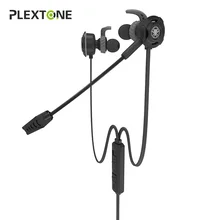 PLEXTONE G30 игровая гарнитура для геймера стерео с двойным микрофоном наушники-вкладыши бас проводные наушники для телефона компьютера PS4