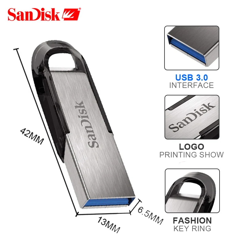 USB флеш накопитель Sandisk 16 3 0 Гб 128 ГБ 32 256 ГБ|USB флэш-накопители| |