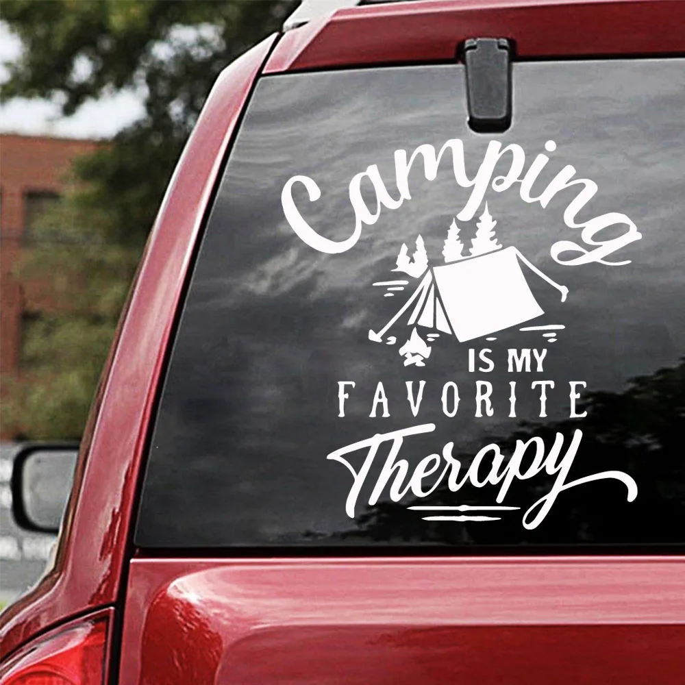 Новый дизайн автомобильная Виниловая наклейка для кемпинга 3D Стайлинг