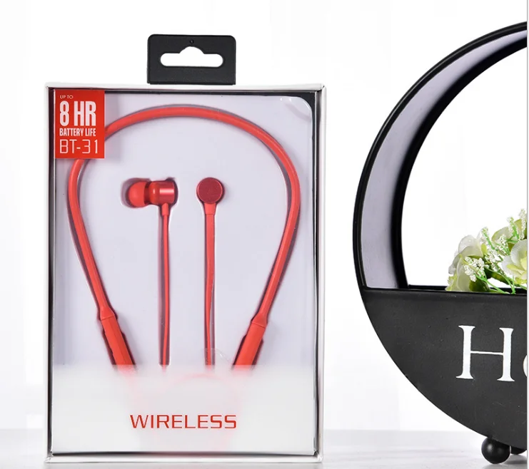 Новая спортивная Bluetooth-гарнитура на шею для бега бинауральные стерео
