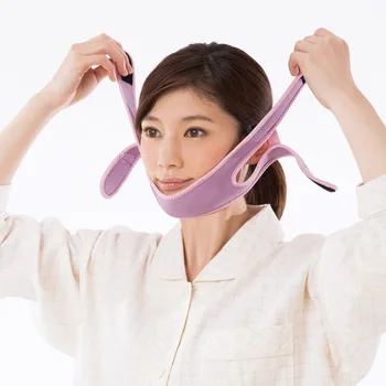 

Delicate Facial Thin Face Mask Slimming Bandage Skin Care Belt Shape And Lift Reduce Double Chin Face Mask Face Thining Band