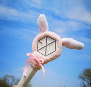 

Korean Official EXO Light Stick Cover Concert Glow Lamp Hammer Light Stick Cover EXO-L Light Stick Protectors