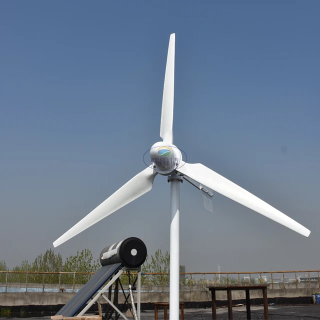 3KW Horizontal Axis Wind Turbine 3000w Wind Generator 48v 96v 110v