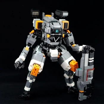 

844Pcs STEM MOC USC Level Emperor BT-7274 Mecha Bricks Small Particle Building Blocks Education Toy Set For Child Birthday Gift