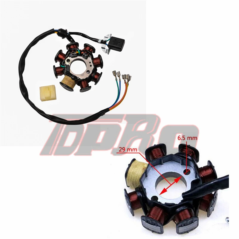 TDPRO статор Магнето комплект жгута проводов электропроводка катушка CDI для 150cc 200cc 250cc Zongshen ATV Quad Go Kart 4 Wheeler Багги велосипед