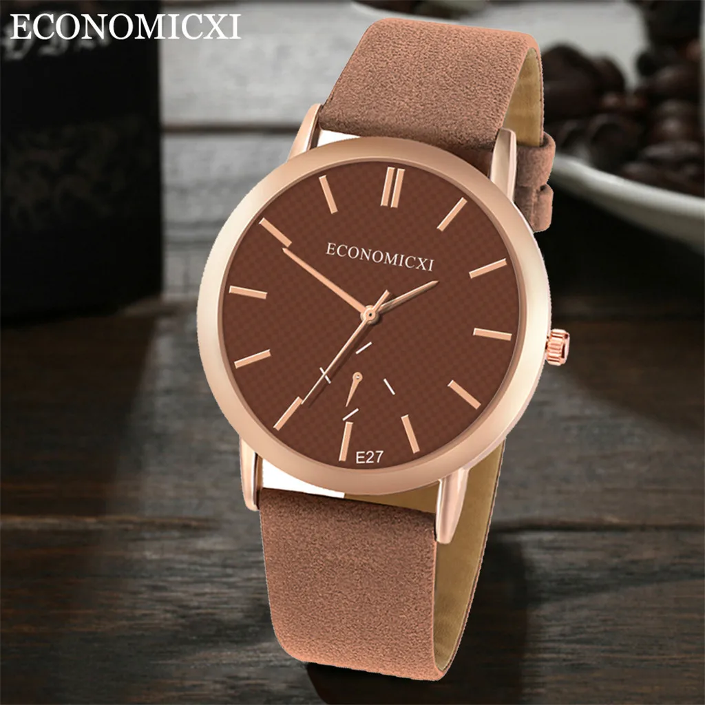 Simple Women watch Leather strap Casual Bracelet Watch Quartz Mesh Belt Band Wrist Watches relojes para mujer montre homme