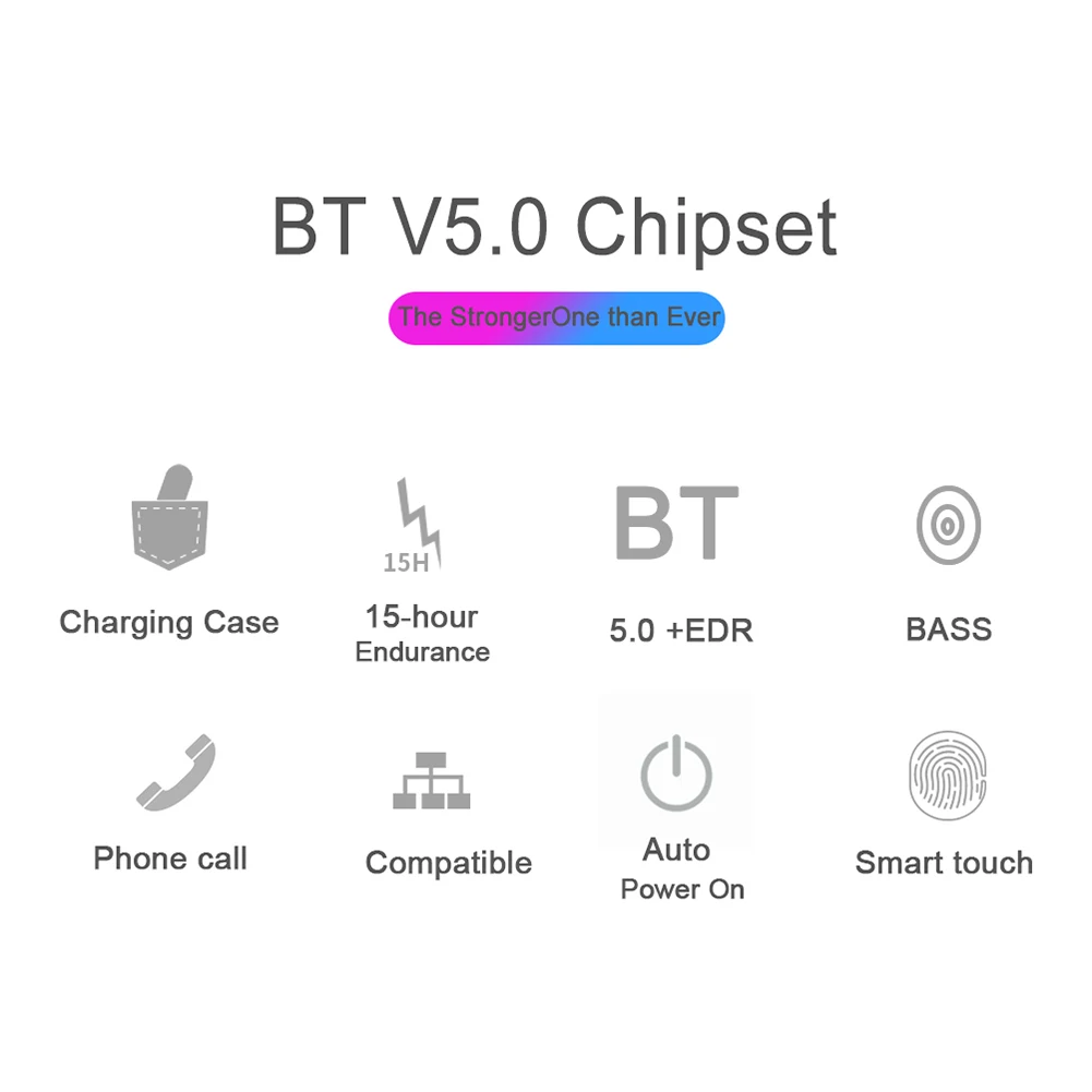 TWS-9 Bluetooth 5,0 Беспроводные наушники с микрофоном для телефона 3D стерео бас гарнитура беспроводные наушники