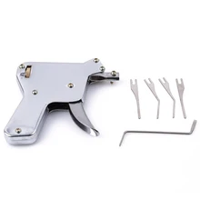 Poderoso cadeado acessórios reparação ferramenta de bloqueio conjunto decoração ferramenta de reparo chave ferramenta de reparo quebrado extrator chave remoção