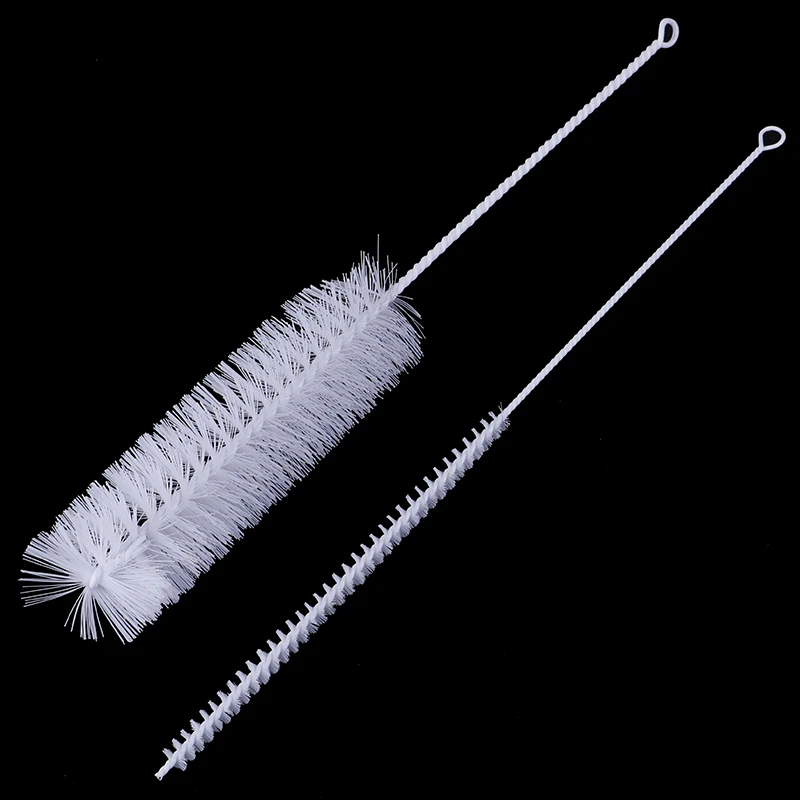 Straw Brush Bottle Cup Shisha Hookah Cleaner Brush With 2 Size Brushs Shisha Hookah Pipe Cleaners Accessories Cleaning Brushes