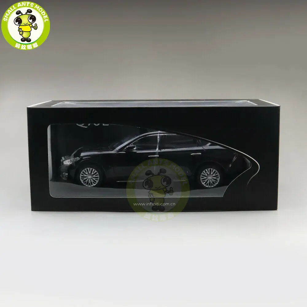 1/18 Q70L Q70 литые модели автомобилей игрушки для мальчиков и девочек подарки черный