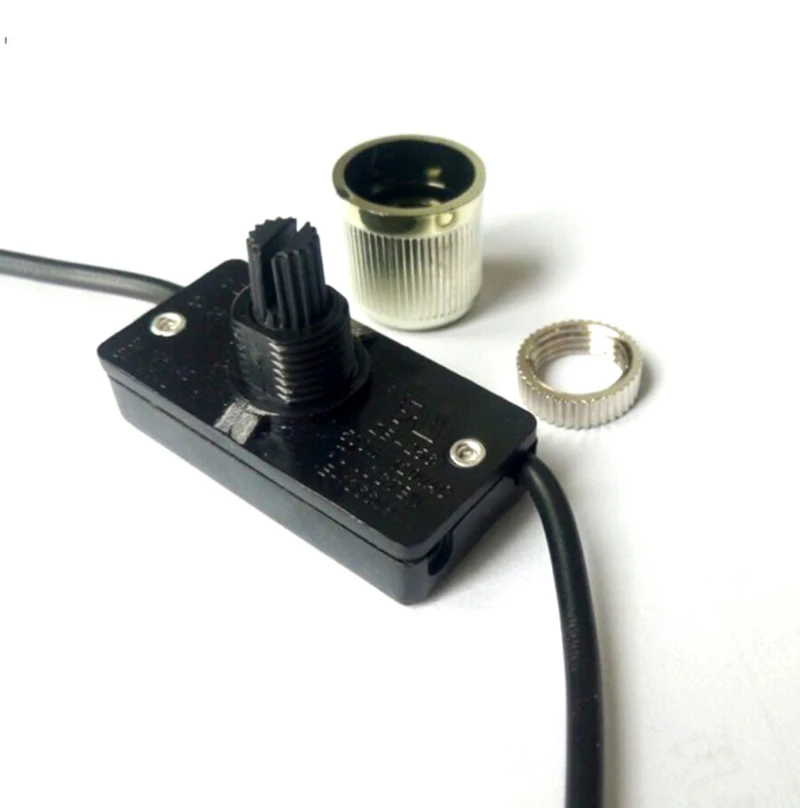 Zing Ear ZE-256 Rotary Light Lamp Switch Manual Trimming Rotating Switch Max 500W 3A 250VAC HI-LO-OFF LO-HI-OFF rotary light switch